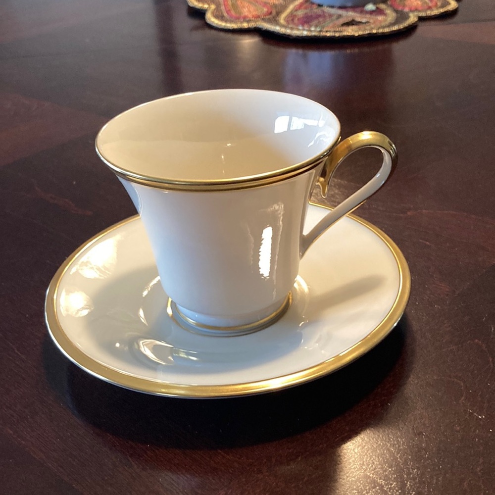 COPY - Lenox Eternal Cup and Saucer Excellent condition . Original wrapping.